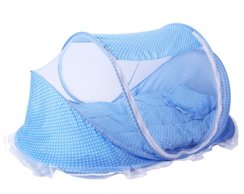 Foldable  Baby Bed Net With Pillow Net 2pieces Set