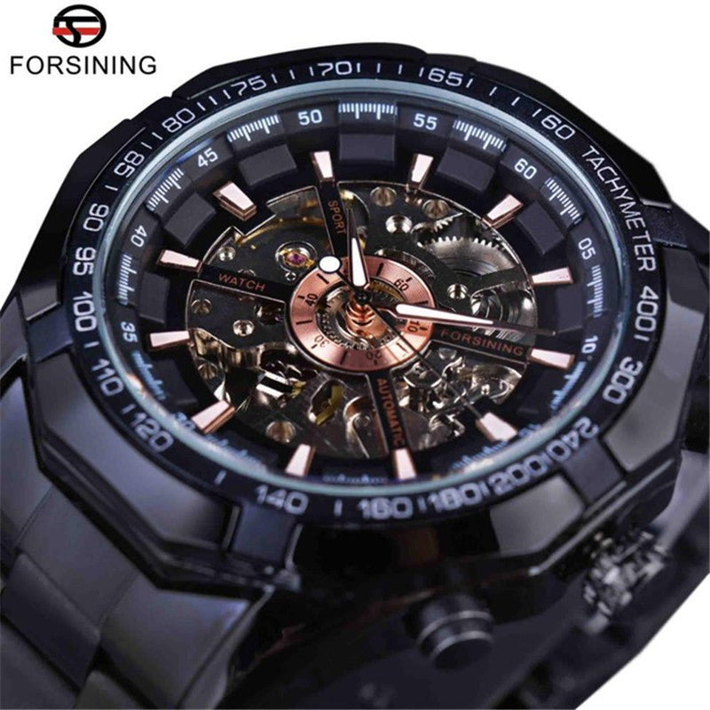 AliExpress hot selling forsining European and American men's fashion watch automatic mechanical watch