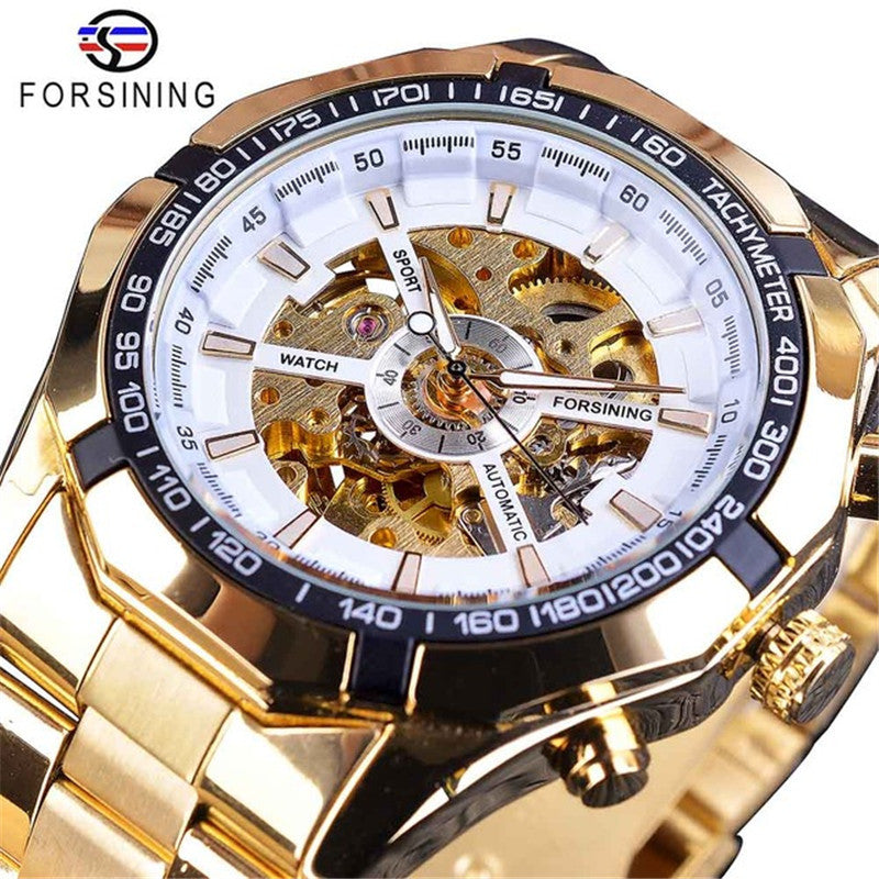 AliExpress hot selling forsining European and American men's fashion watch automatic mechanical watch