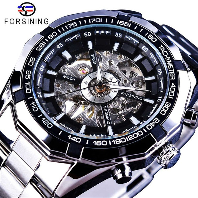 AliExpress hot selling forsining European and American men's fashion watch automatic mechanical watch