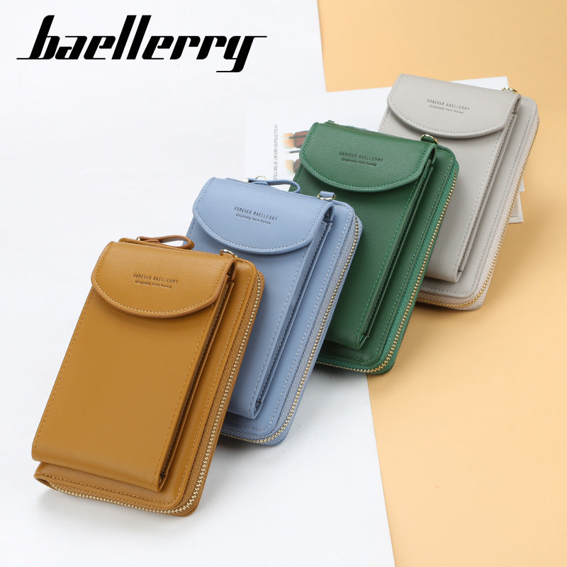 Mobile phone bag female messenger bag buckle mobile phone bag mini bag female bag wholesale