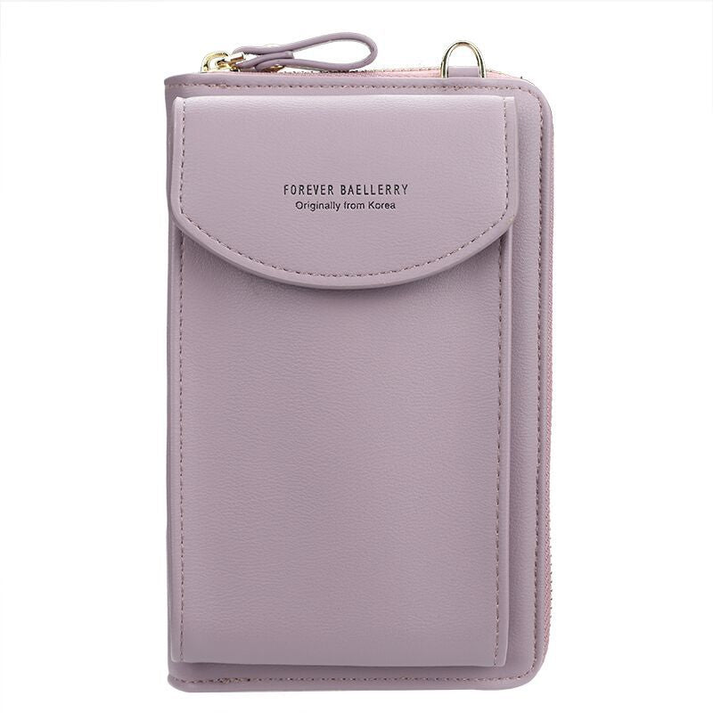 Mobile phone bag female messenger bag buckle mobile phone bag mini bag female bag wholesale