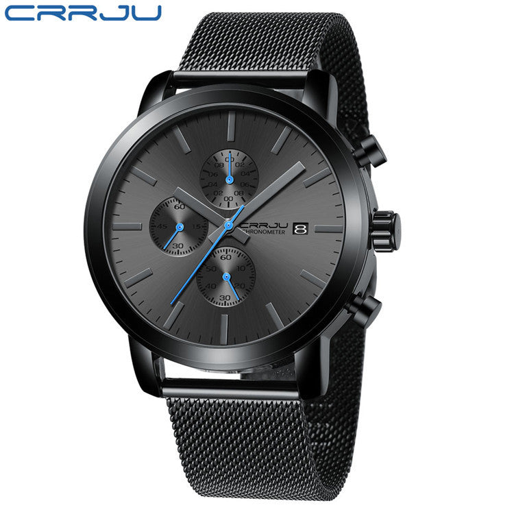 CRRJU/Kajun 2287 men's watch casual business fashion personality watch men's watch student watch simple calendar