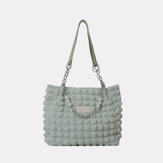 Cloud Puffy Polyester Tote Bag