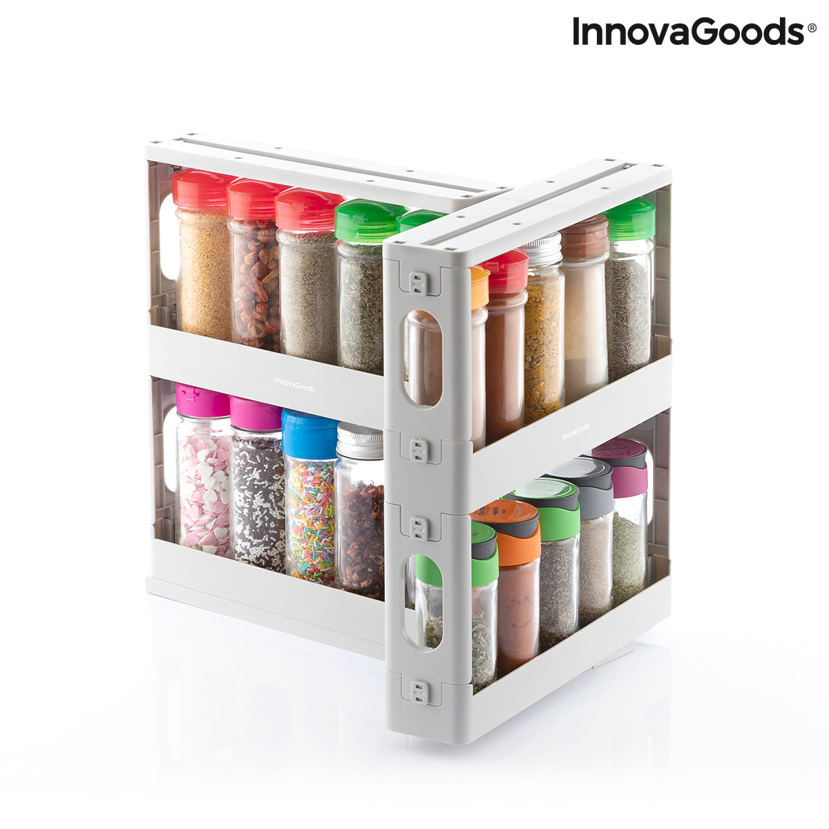 Sliding and Pivoting Spice Organiser Rispick InnovaGoods