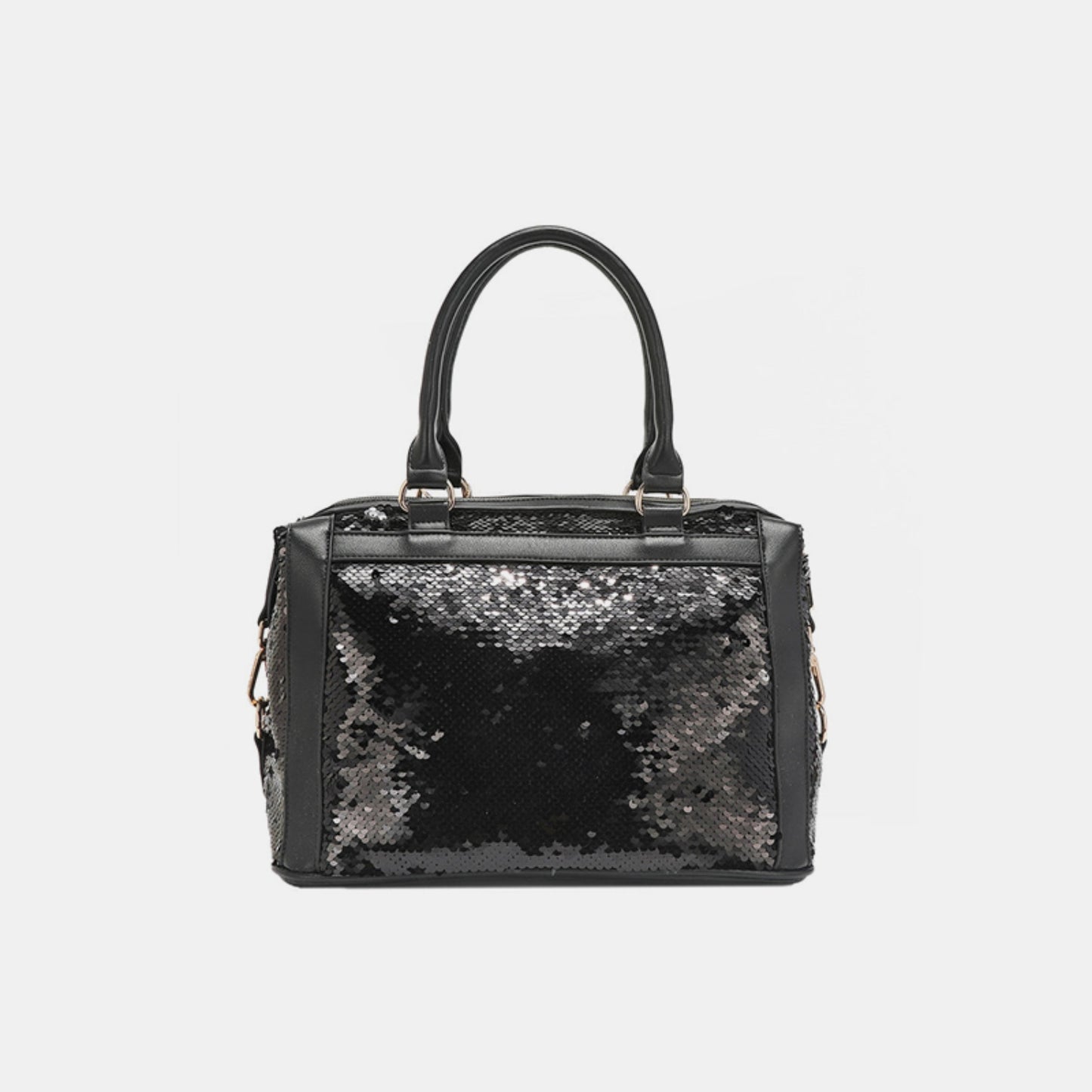 Nicole Lee USA Sequin Patch Boston Bag