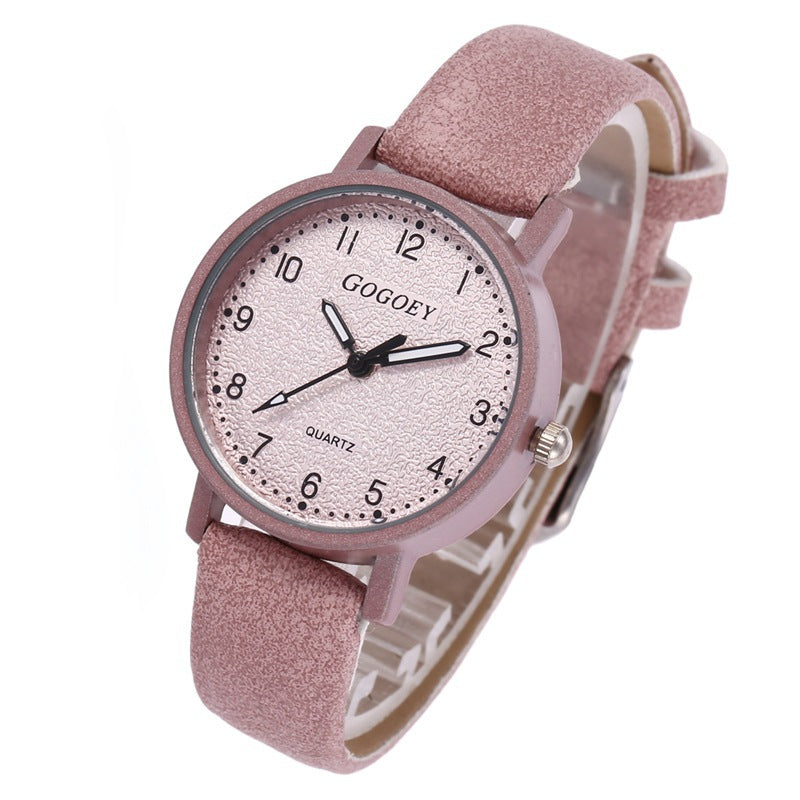 Literary retro small dial belt watch women's fashion small fresh quartz women's watch student forest simple model