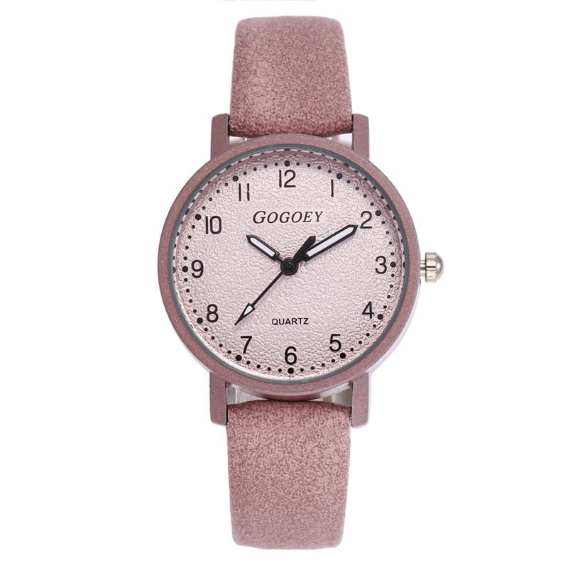 Literary retro small dial belt watch women's fashion small fresh quartz women's watch student forest simple model