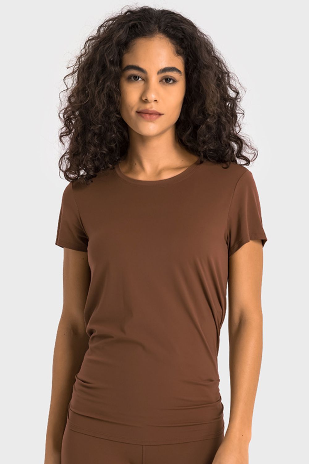 Millennia Tie Back Short Sleeve Sports Tee