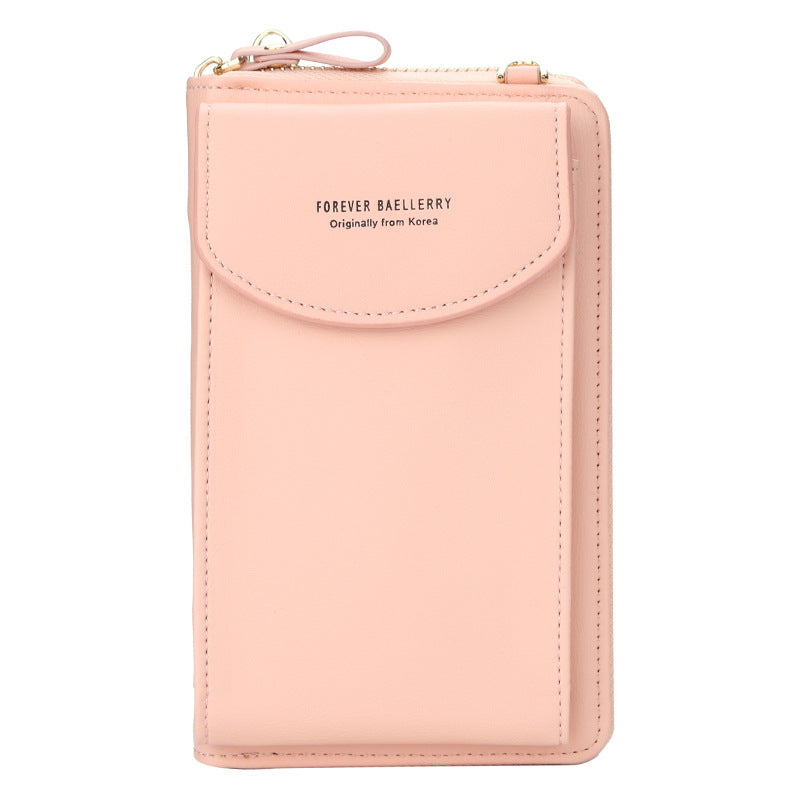 Mobile phone bag female messenger bag buckle mobile phone bag mini bag female bag wholesale