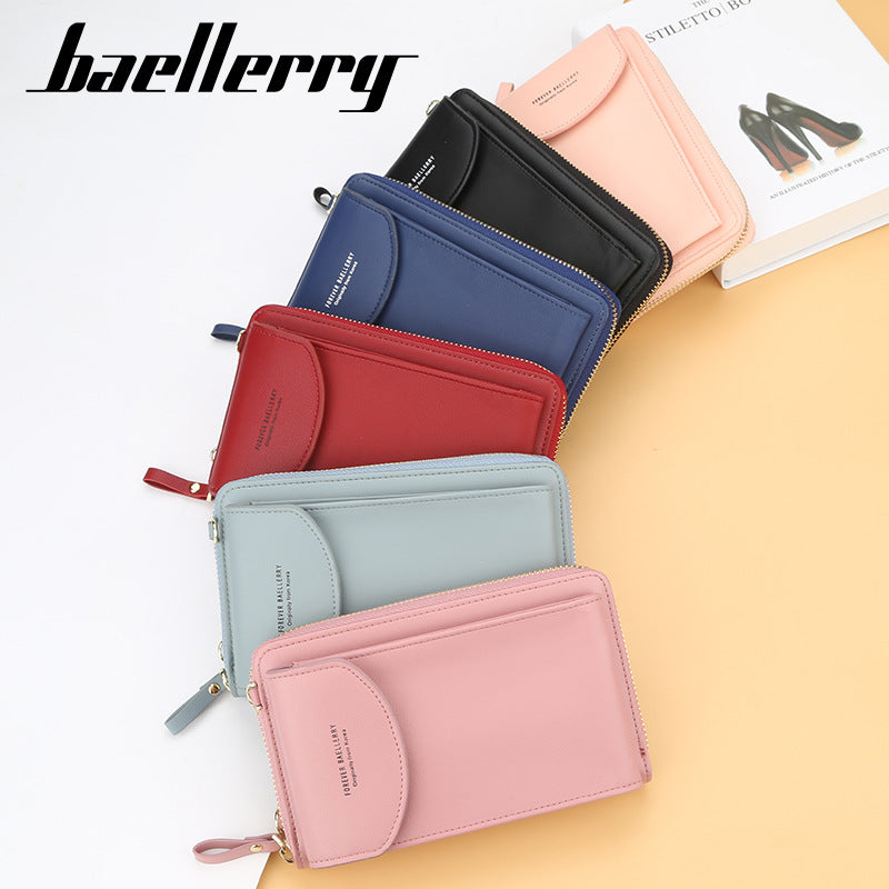 Mobile phone bag female messenger bag buckle mobile phone bag mini bag female bag wholesale