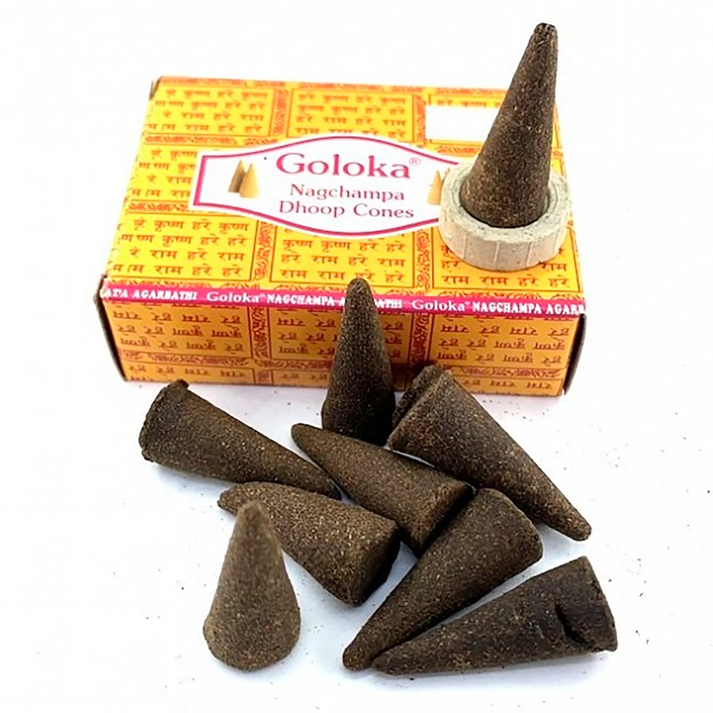 Incense in Cones Nag Champa Goloka Super Hit SATYA DHOOP Cones reduces the negative and increases the positive of the zodiac