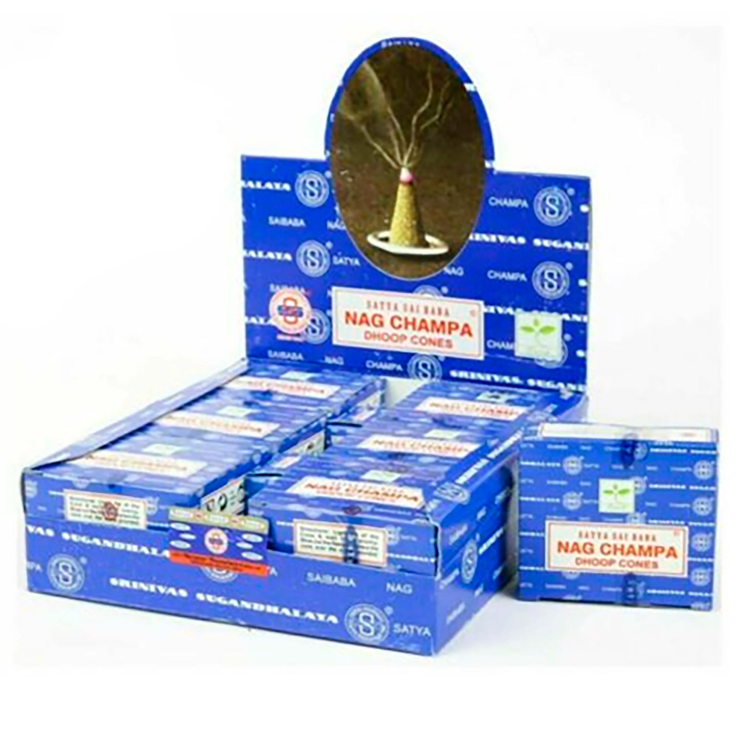 Incense in Cones Nag Champa Goloka Super Hit SATYA DHOOP Cones reduces the negative and increases the positive of the zodiac