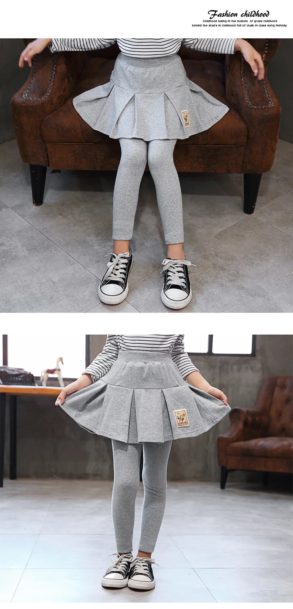 New Spring Autumn Girls Skirts Pants For Kids 4-14 Year Princess Leggings Kids Dance Pants Cake Skirt Trousers