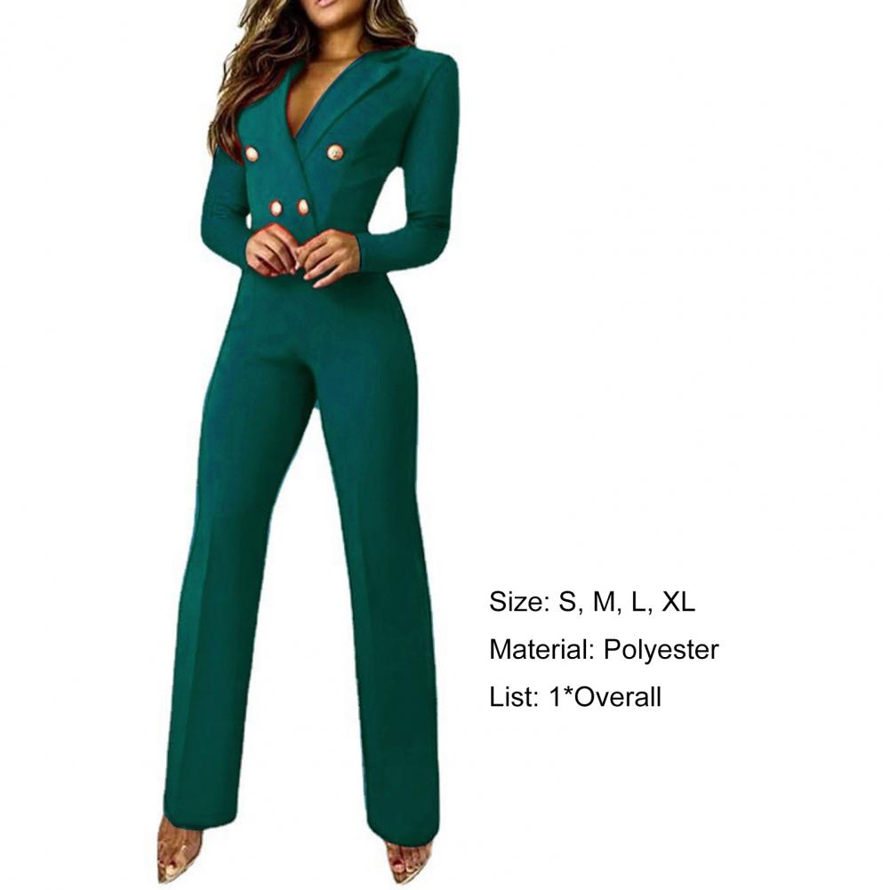 Autumn Jumpsuit Women Overall Business Suit Office Jumpsuit Office Romper Women Bodysuit combinaison femme комбинезон женский