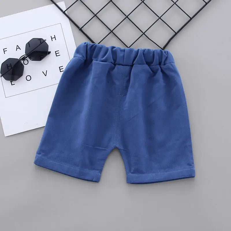 Summer Casual Newborn Baby Boy Toddler Clothes Set animal Dinosaur Shirt Tops short Pants 2Pcs/sets Cotton Kids Outfits Clothing