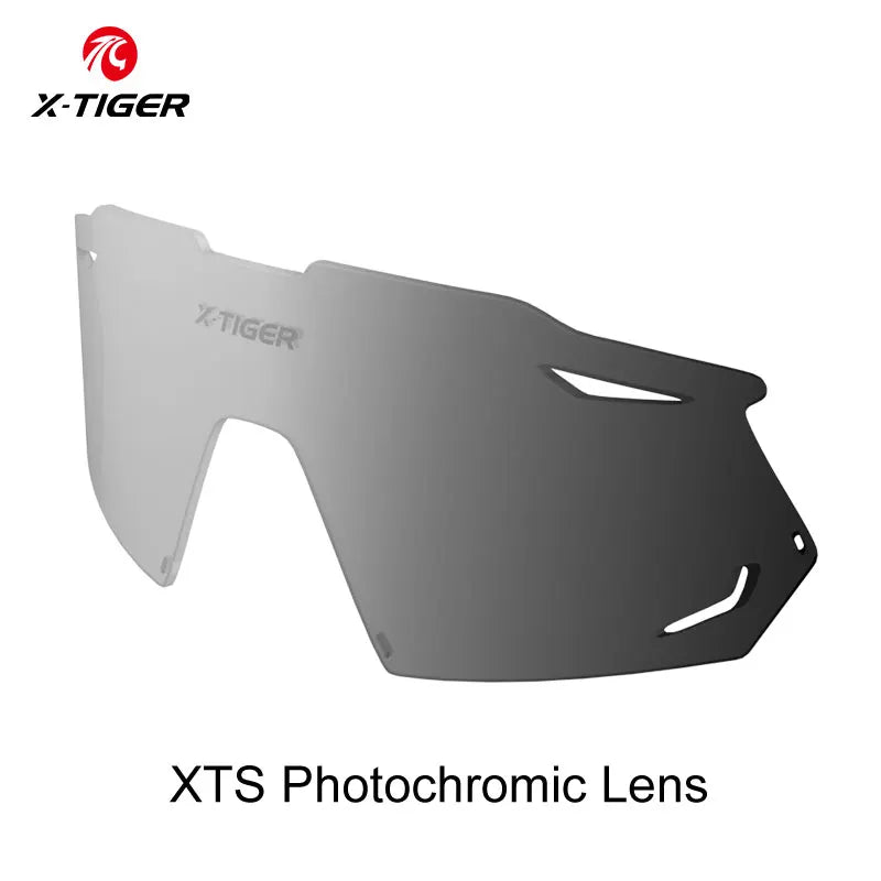 X-TIGER XTS Cycling Glasses Replacement Lens Accessories Lens Myopia Frame Photochromic Lens Bicycle Sunglasses Lower Frame