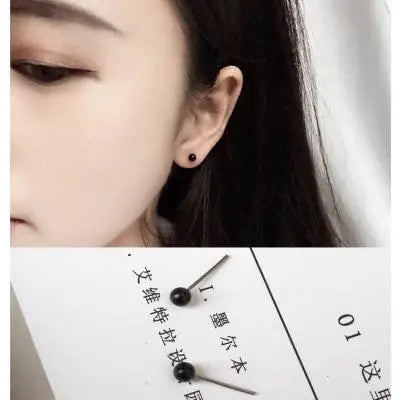 Jewelry New Brand Design Gold  Rose Pearl Stud Earrings For Women 2017 New Accessories Wholesale Orecchini Perlas Earing