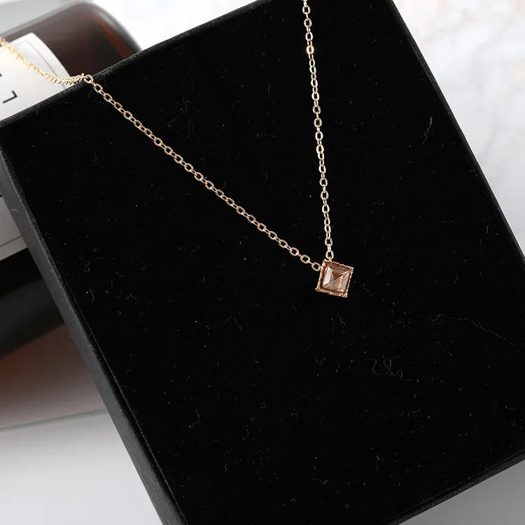 European And American Fashion Jewelry New Copper Bead Chain Sequin Metal Strip Necklace Multi-layer Round 1 Word Long Necklace