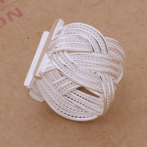 wholesale High quality silver plated Fashion jewelry rings WR-235