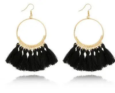 Palace Retro Luxulite Full Drilling Water Drop Rhinestones Female  Earrings Sweet Earrings Long Earrings Crystal Earrings