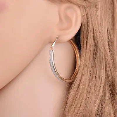 Jewelry New Brand Design Gold  Rose Pearl Stud Earrings For Women 2017 New Accessories Wholesale Orecchini Perlas Earing