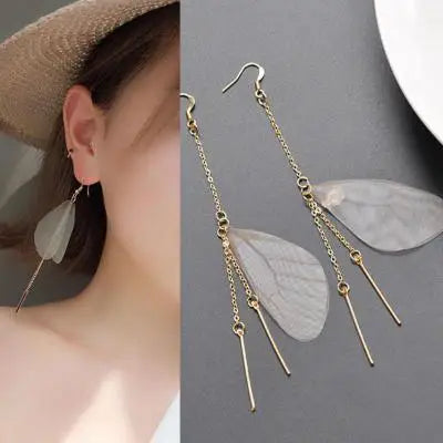 Palace Retro Luxulite Full Drilling Water Drop Rhinestones Female  Earrings Sweet Earrings Long Earrings Crystal Earrings