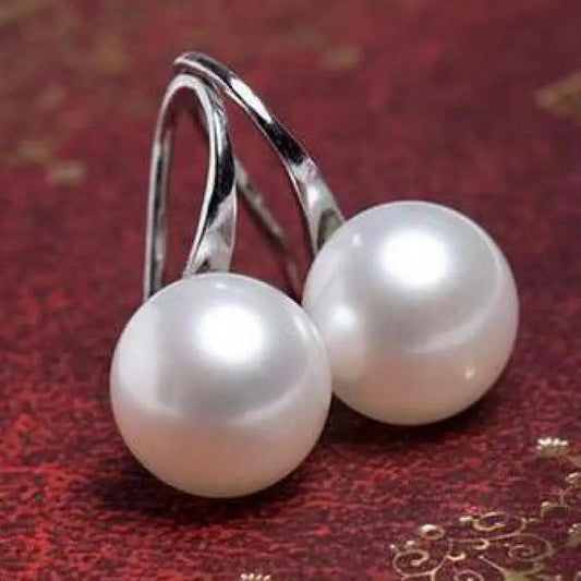 2018 Hot Sale Natural Pearl Earrings For Women Freshwater Aa Pearl Earring Accessories Earrings Hot Sale Earrings