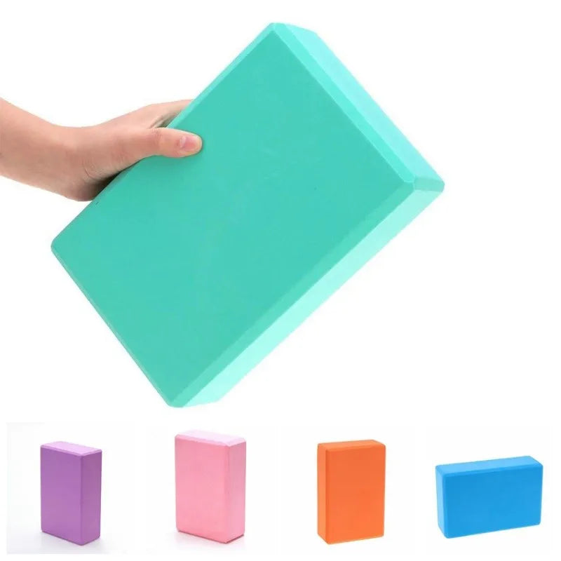 Women Yoga Props Foam Brick Stretching Aid Gym Pilates Yoga Block Exercise Fitness Sport Yoga Props Foam Bricks