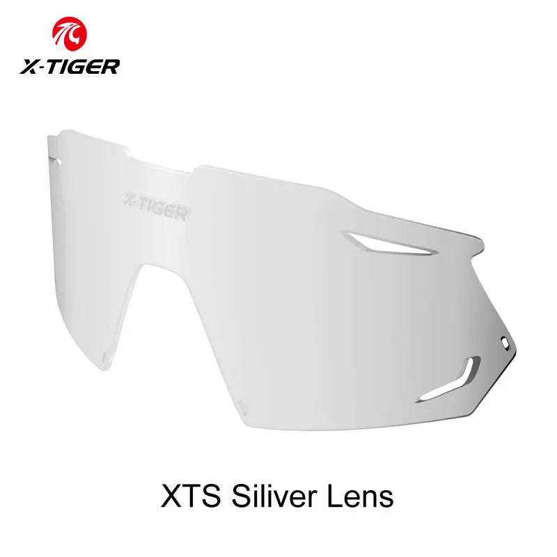 X-TIGER XTS Cycling Glasses Replacement Lens Accessories Lens Myopia Frame Photochromic Lens Bicycle Sunglasses Lower Frame