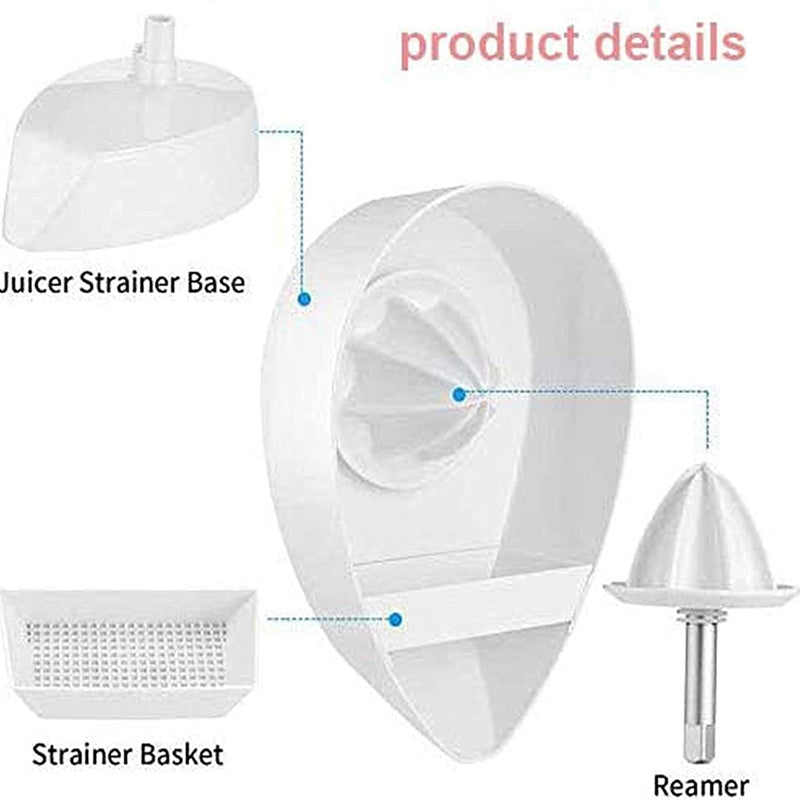 Juicer Accessories for KitchenAid Citrus Juicer Lemon Stand Mixer Attachment Lemon Squeezer Citrus Juicer Hand Juicer