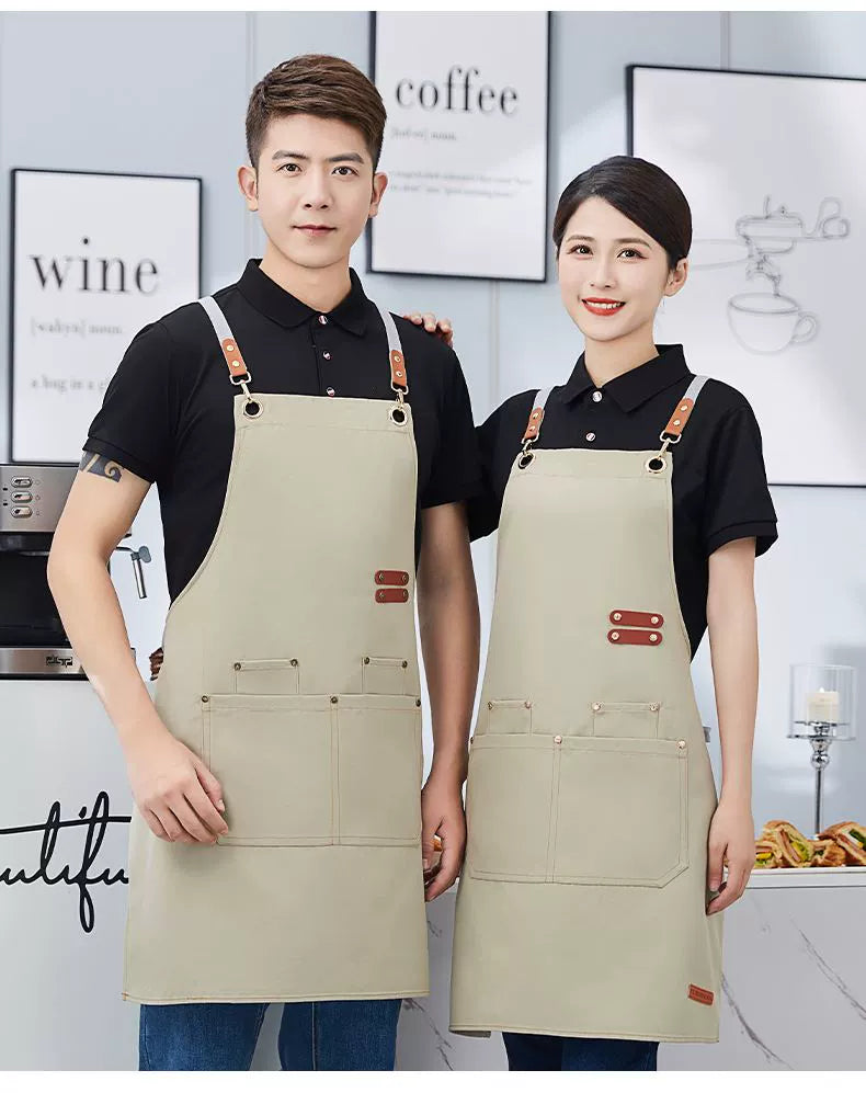 Star For Home Oil-Proof Catering Barista Same Apron