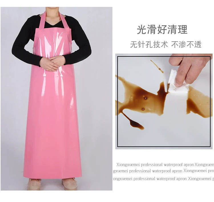 Oil-Proof Cold Storage Slaughter For Home Working Food Apron