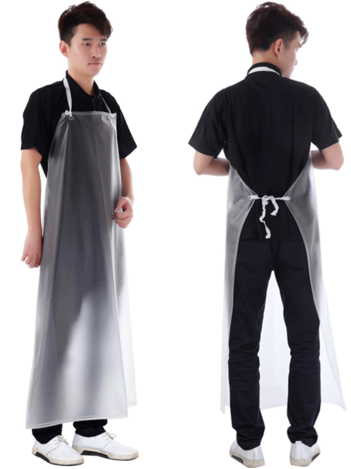 Transparent Commercial Catering Fish-Killing Disposable Waterproof Apron