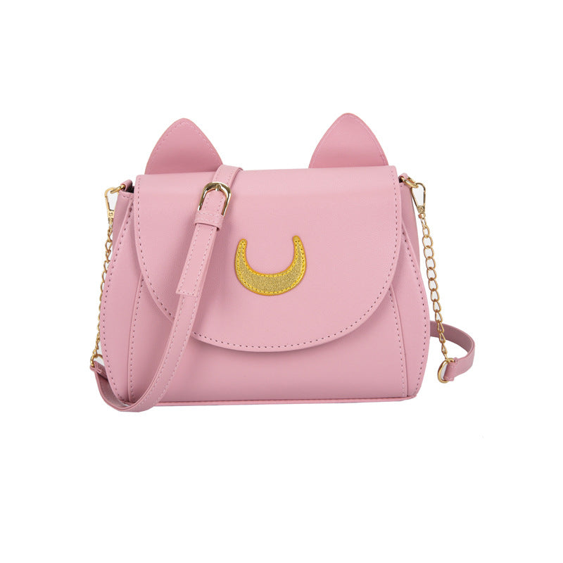 New Fashion Simple Women's Bag Cute Kitten Bag Single Shoulder Crossbody Small Bag Trendy Women's Bag Wholesale Sales