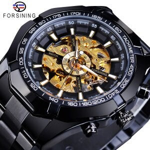 AliExpress hot selling forsining European and American men's fashion watch automatic mechanical watch