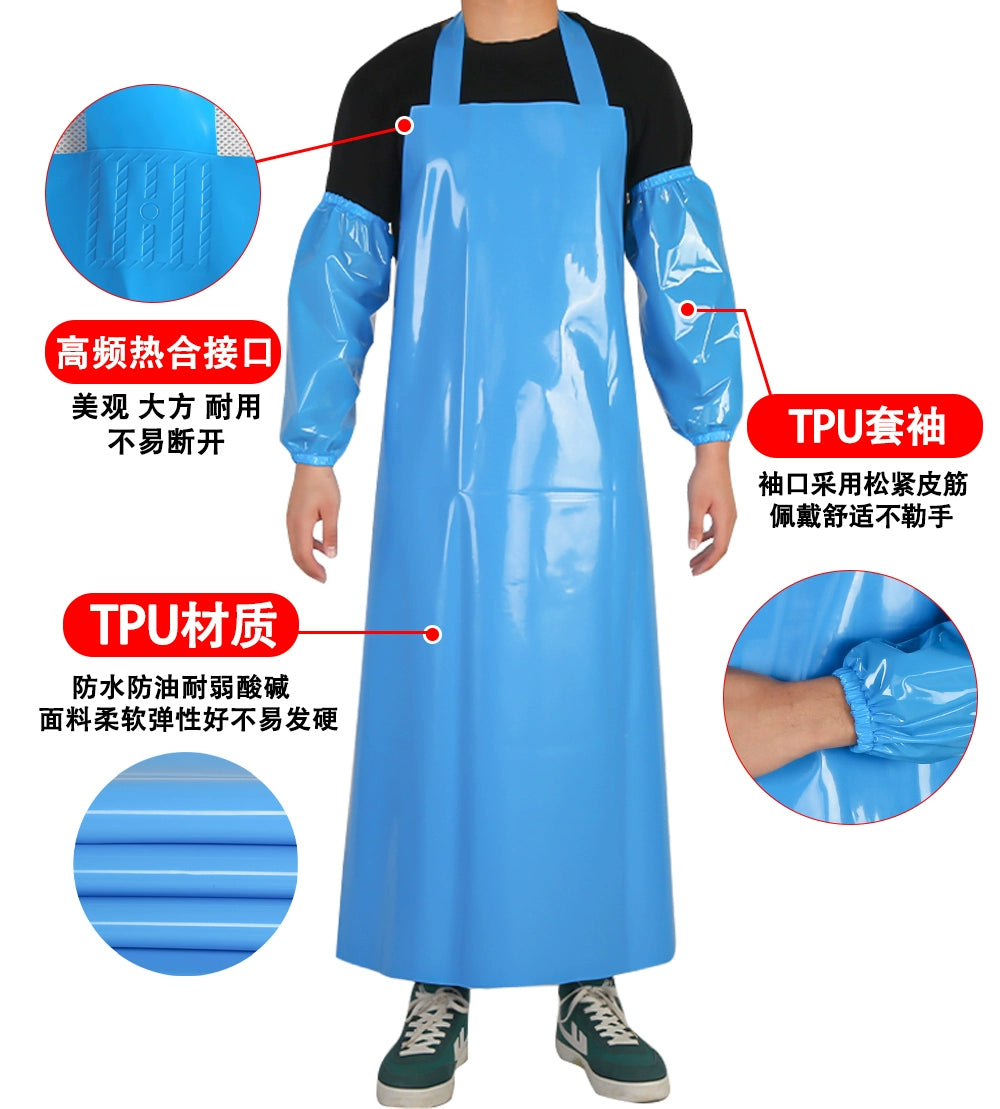 Oil-Proof Cold Storage Slaughter For Home Working Food Apron