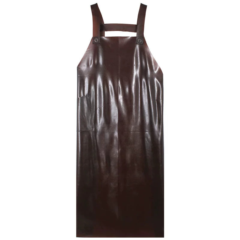 Vest-Style Long Beef Tendon Acid and Alkali Resistant Waterproof Apron