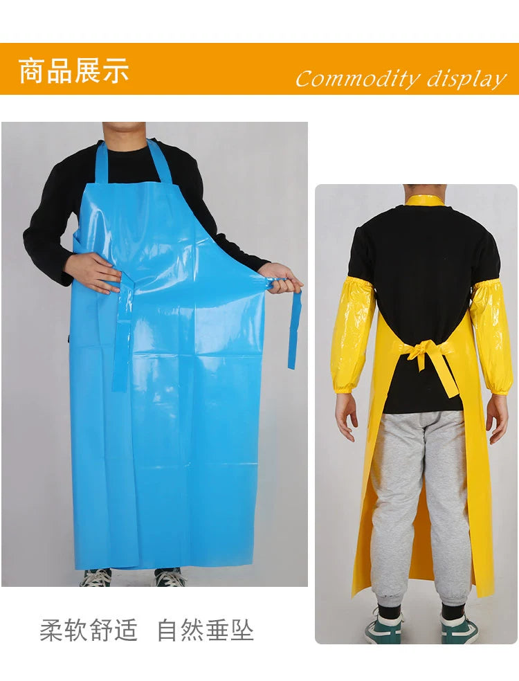 Oil-Proof Cold Storage Slaughter For Home Working Food Apron