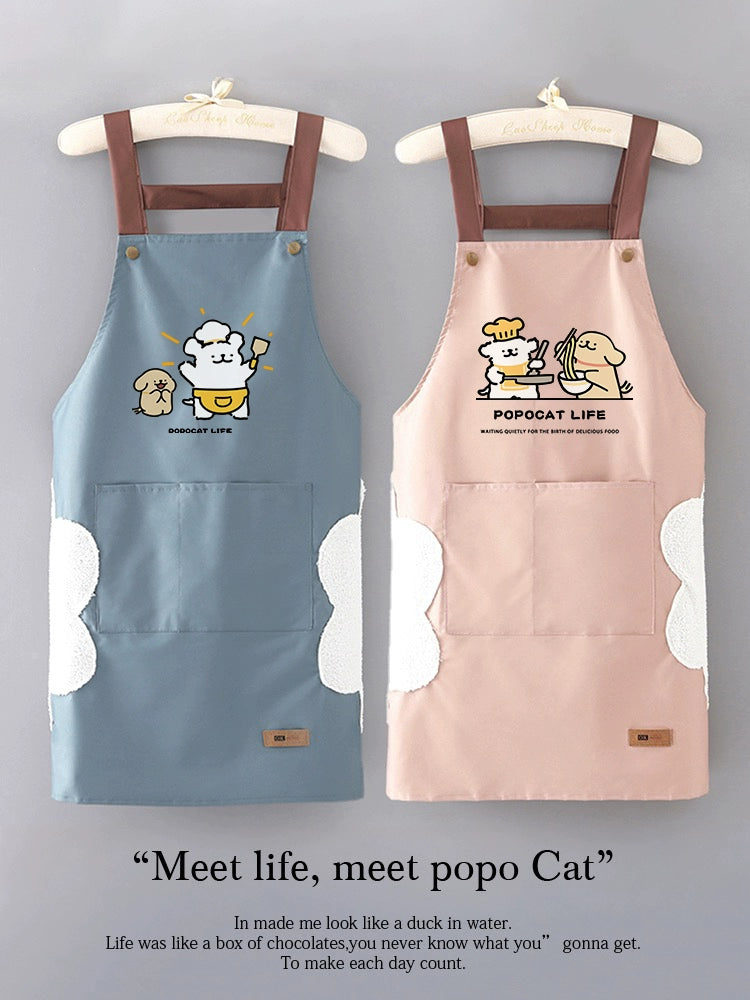 Couple Kitchen For Home Oil-Proof Summer Catering Apron