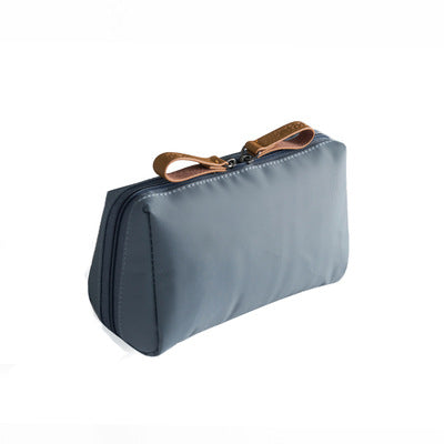 Cosmetic Bag Simple Ladies Mini Toiletry Bag Waterproof Trumpet Portable Hand Hold Travel Storage Bag