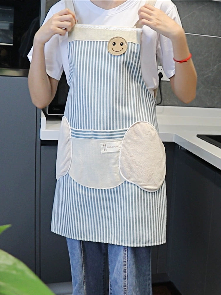 For Home Kitchen Waterproof Dining Internet Celebrity Young Apron