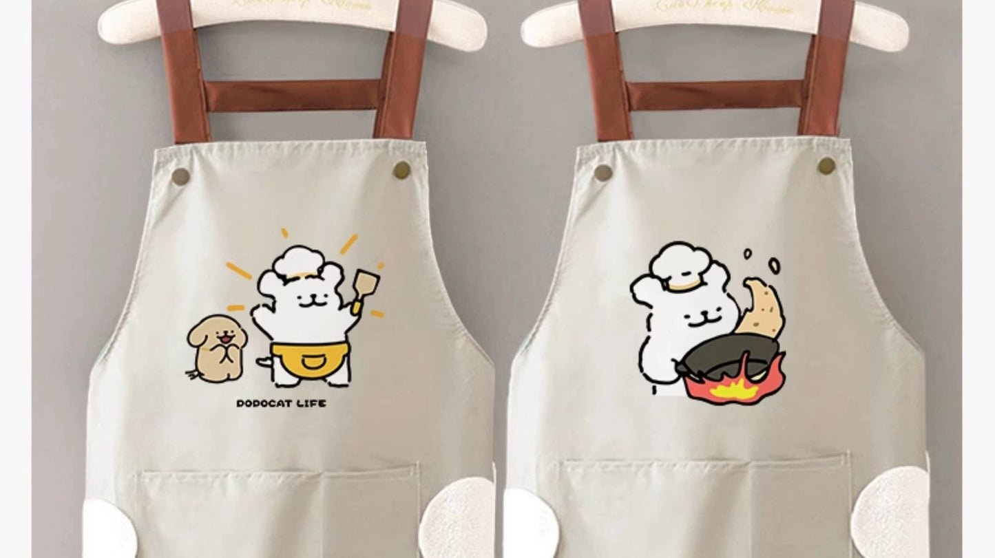 Couple Kitchen For Home Oil-Proof Summer Catering Apron