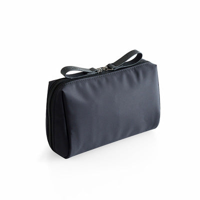 Cosmetic Bag Simple Ladies Mini Toiletry Bag Waterproof Trumpet Portable Hand Hold Travel Storage Bag