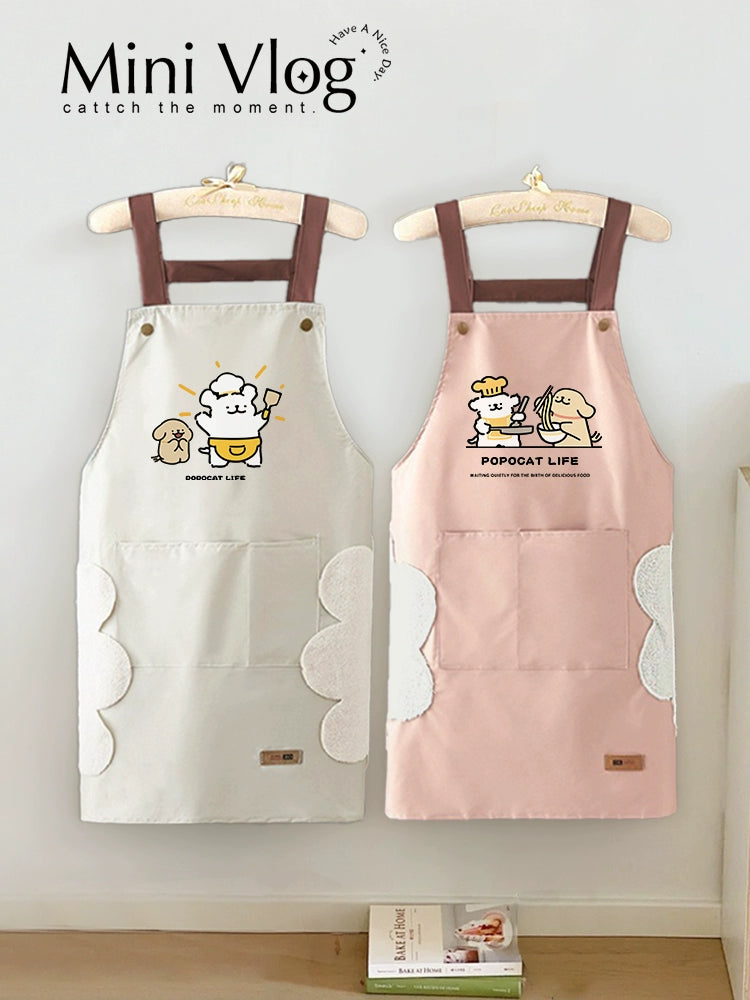 Couple Kitchen For Home Oil-Proof Summer Catering Apron