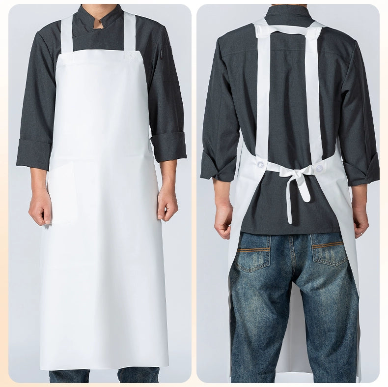 Beef Tendon Waterproof Special Apron for Dish Washing and Fish Killing Catering