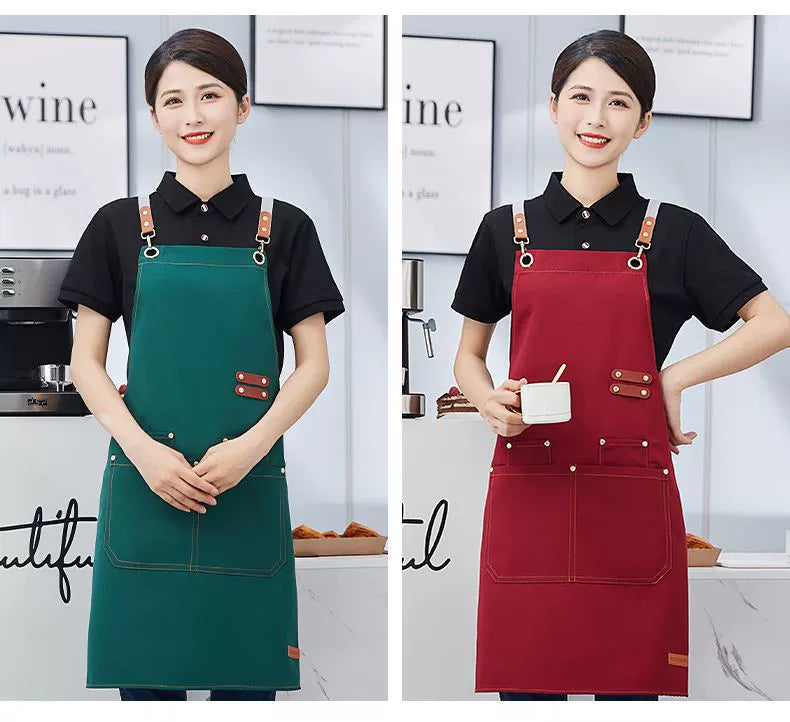 Star For Home Oil-Proof Catering Barista Same Apron