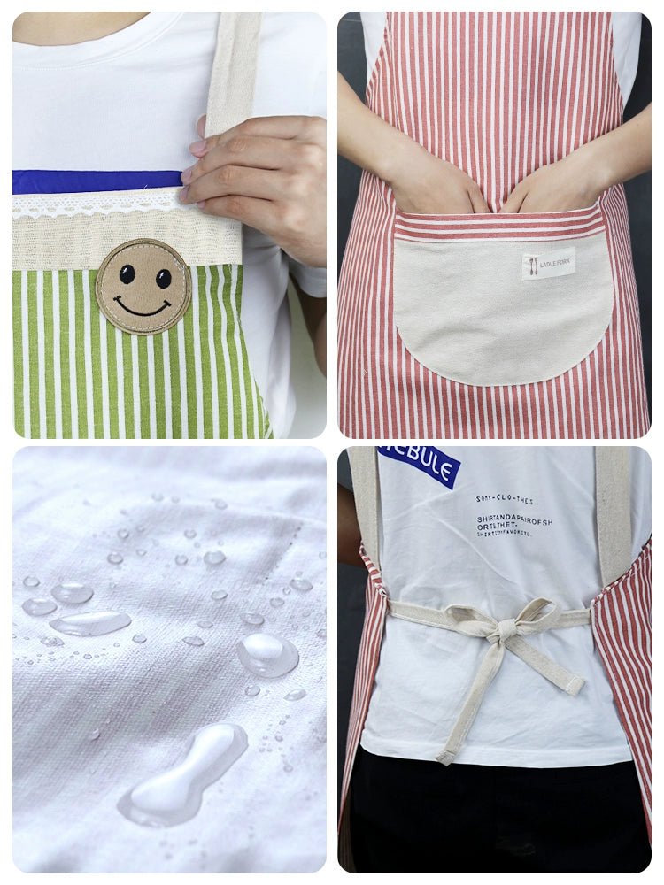 For Home Kitchen Waterproof Dining Internet Celebrity Young Apron