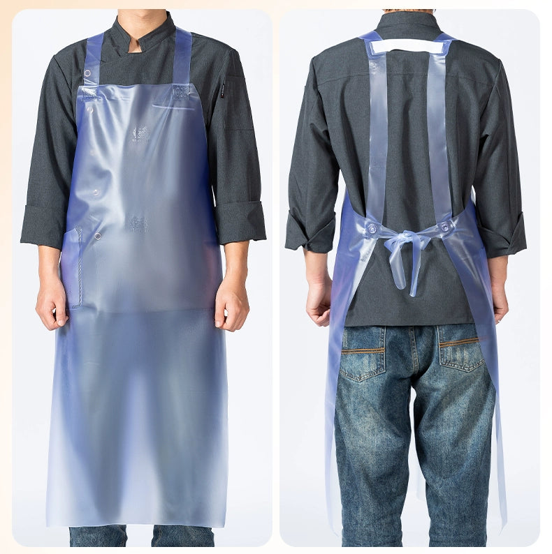 Beef Tendon Waterproof Special Apron for Dish Washing and Fish Killing Catering