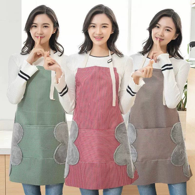 Kitchen For Home Oil-Proof Fashion Cooking Erasable Hand Apron